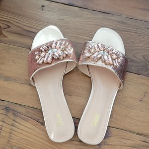 Champagne Rose Sandals